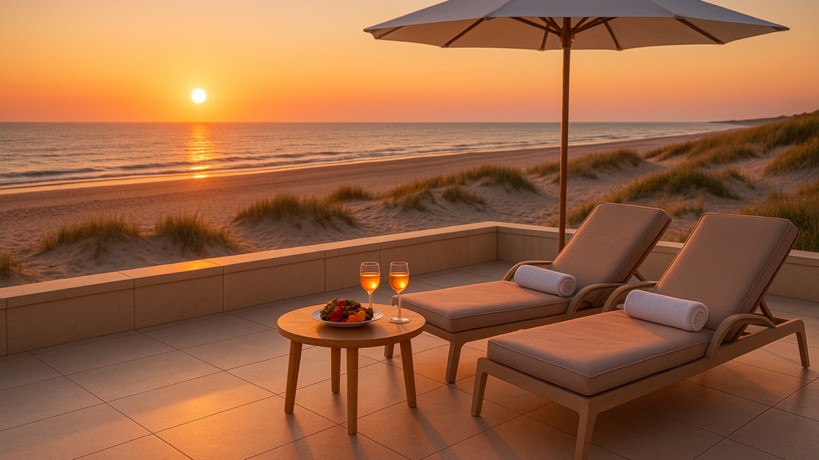 Mieszkanie z basenem nad morzem sauna i jacuzzi