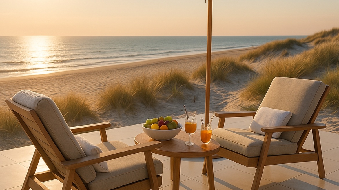 Pensjonat z basenem jacuzzi i SPA nad morzem