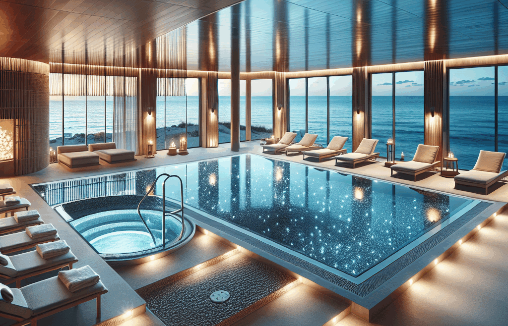 spa z basenem nad morzem