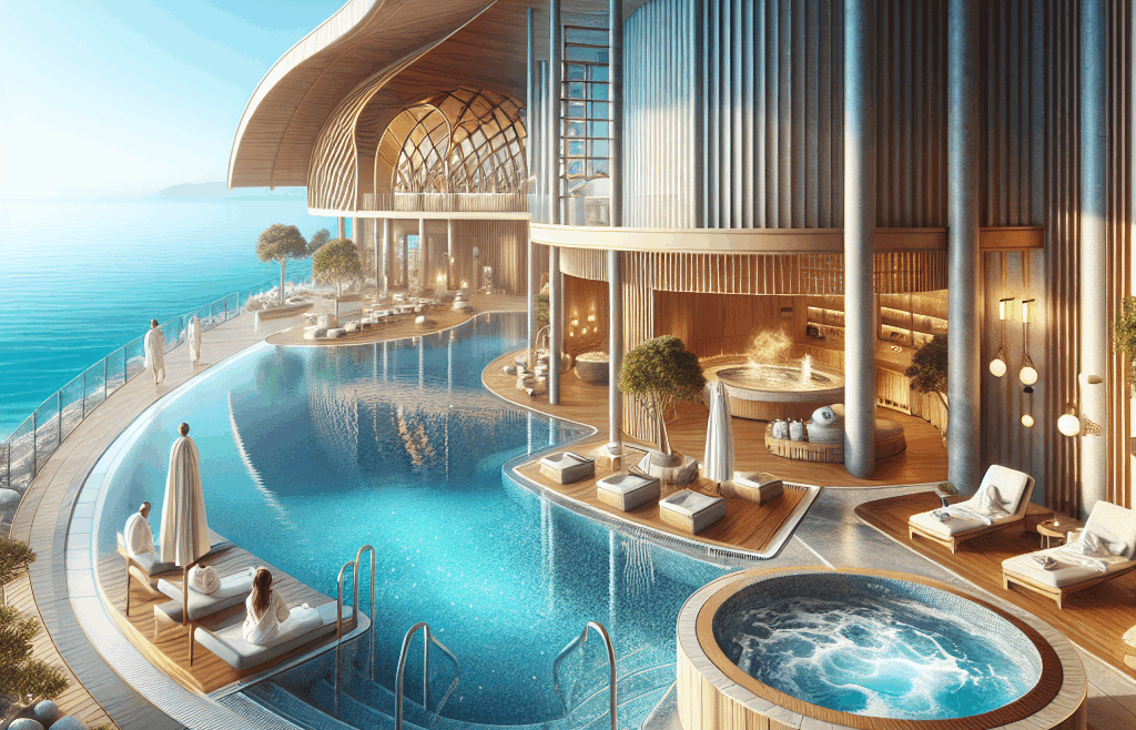 SPA z Basenem i Jacuzzi nad morzem