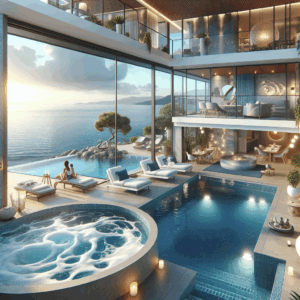 Noclegi nad morzem z jacuzzi: Top 10 miejsc na relaks z SPA i basenem