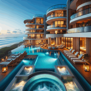 Noclegi nad morzem: Odkryj apartamenty SPA z basenem na każdą porę roku