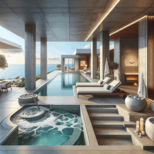 Odkryj apartament z basenem nad morzem: relaks w SPA z sauną i jacuzzi na wyciągnięcie ręki!