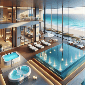 Noclegi nad morzem z basenem: Odkryj luksusowy relaks Spa przez cały rok!