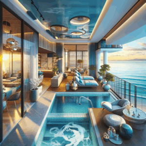 Relaks w Apartamentach SPA nad Morzem: Noclegi z Jacuzzi i Basenem Całorocznie!