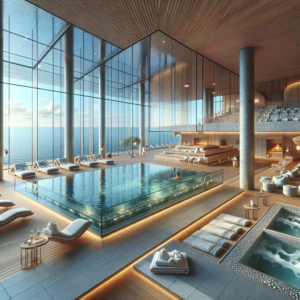 Odkryj Hotele SPA nad morzem z basenem krytym: Luksusowy apartament z jacuzzi i sauną na relaks w raju!