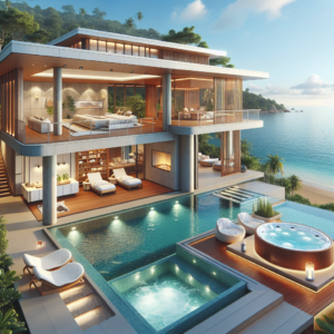 Noclegi nad morzem z basenem: Odkryj SPA i relaks przez cały rok!