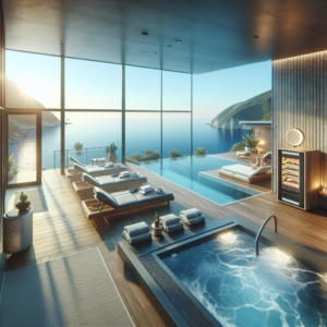 Ekskluzywne apartamenty z basenem nad morzem: odkryj relaks w SPA z sauną i jacuzzi!