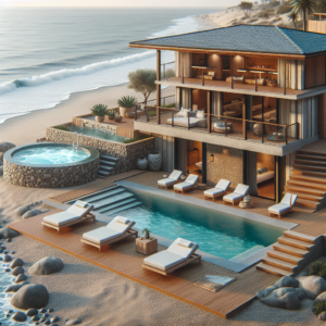 Nadmorskie Apartamenty z Basenem i SPA: Idealne Wakacje z Sauną i Jacuzzi dla Ciebie!