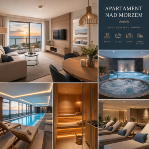 Zdjęcie do wpisu: Odkryj apartamenty nad morzem z basenem: Ekskluzywne SPA z saunami i jacuzzi czeka na Ciebie! Odkryj apartamenty nad morzem z basenem: Ekskluzywne SPA z saunami i jacuzzi czeka na Ciebie!
