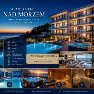 Zdjęcie do wpisu: Noclegi nad morzem: Ranking najlepszych miejsc z basenem i SPA na relaks cały rok Noclegi nad morzem: Ranking najlepszych miejsc z basenem i SPA na relaks cały rok