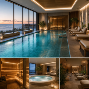 Odkryj hotele z basenem i SPA nad morzem: przewodnik po apartamentach z jacuzzi i sauną.
